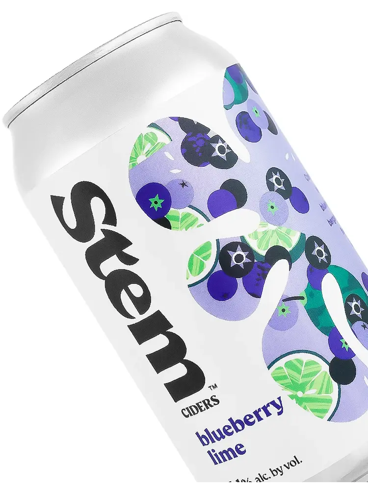Stem "Blueberry Lime" Cider 12oz Can - Lafayette, CO