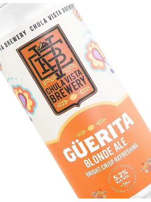 Chula Vista Brewery "Guerita" Blonde Ale 16oz Can - Chula Vista, CA