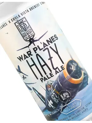 Chula Vista Brewery "War Planes" Hazy Pale Ale 16oz Can - Chula Vista, CA