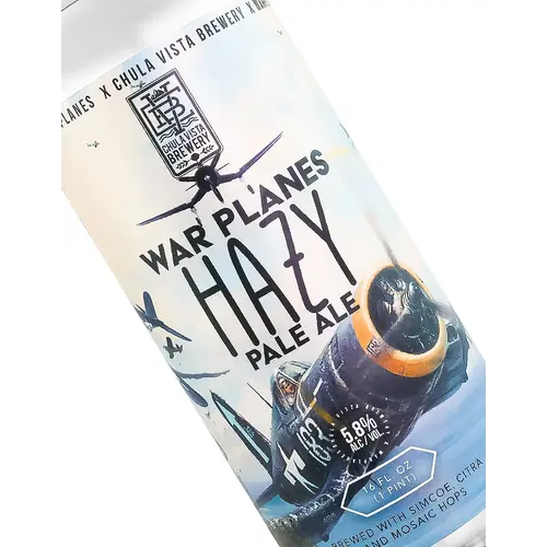 Chula Vista Brewery "War Planes" Hazy Pale Ale 16oz Can - Chula Vista, CA