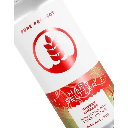 Pure Project "Cherry Limeade" Hard Seltzer 16oz Can - San Diego, CA