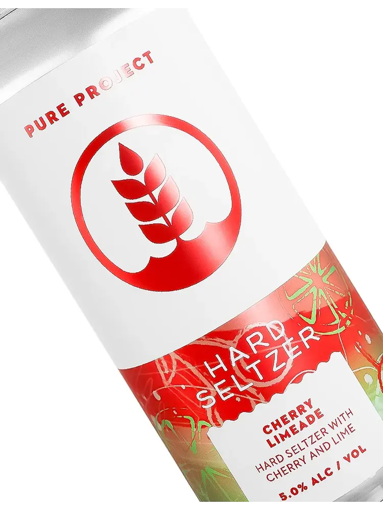 Pure Project "Cherry Limeade" Hard Seltzer 16oz Can - San Diego, CA