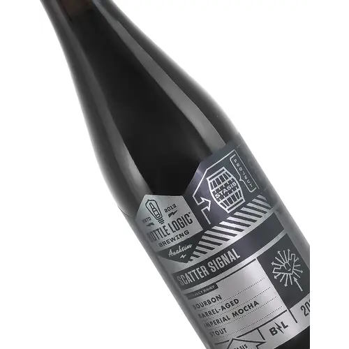 Bottle Logic Brewing "Scatter Signal" Bourbon Barrel-Aged Imperial Mocha Stout 500ml Bottle - Anaheim, CA