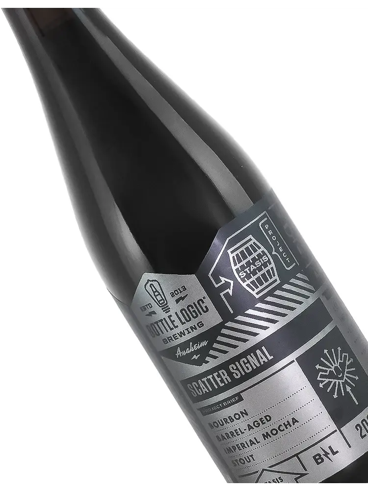 Bottle Logic Brewing "Scatter Signal" Bourbon Barrel-Aged Imperial Mocha Stout 500ml Bottle - Anaheim, CA