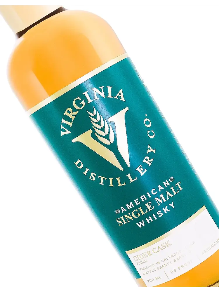 Virginia Distillery American Single Malt Whisky Cider Cask Finish 700ml, Lovingston, Virginia
