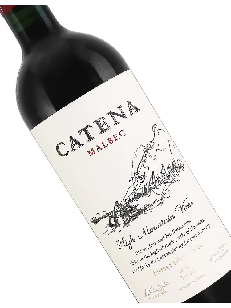 Catena 2023 Malbec, High Mountain Vines, Mendoza, Argentina