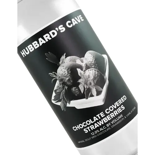 Hubbard's Cave "Chocolate Covered Strawberries" Imperial Stout 16oz Can - Niles, IL