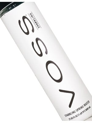 Voss Sparkling Spring Water 27.5oz Glass Bottle