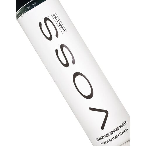 Voss Sparkling Spring Water 27.5oz Glass Bottle
