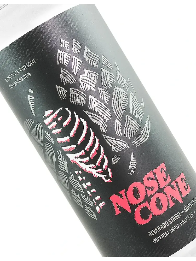 Alvarado Street Brewery/Ghost Town "Nose Cone" Imperial India Pale Ale 16oz Can - Salinas, CA