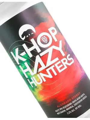 Alvarado Street Brewery "K-Hop Hazy Hunters" Hazy IPA 16oz Can - Salinas, CA