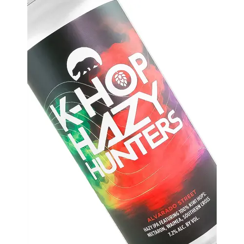 Alvarado Street Brewery "K-Hop Hazy Hunters" Hazy IPA 16oz Can - Salinas, CA