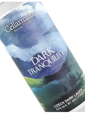 Cellarmaker Brewing "Dark Tranquility" Czech Dark Lager 16oz Can - Oakland, CA
