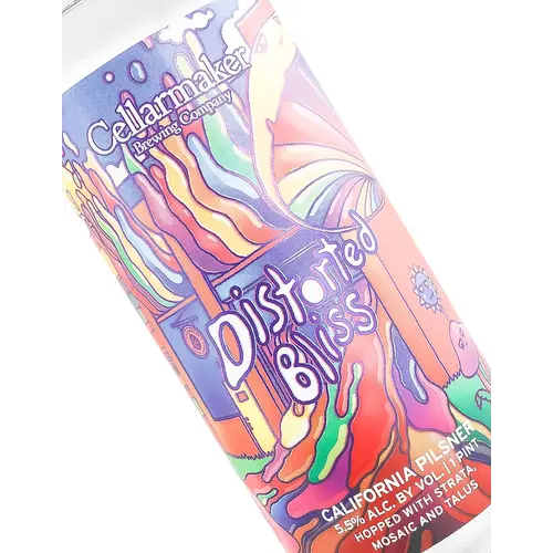 Cellarmaker Brewing "Distorted Bliss" California Pilsner 16oz Can - Oakland, CA