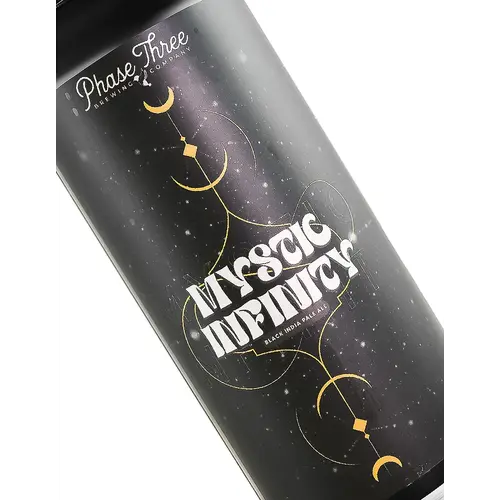 Phase Three Brewing "Mystic Infinity" Black India Pale Ale 16oz Can - Lake Zurich, IL