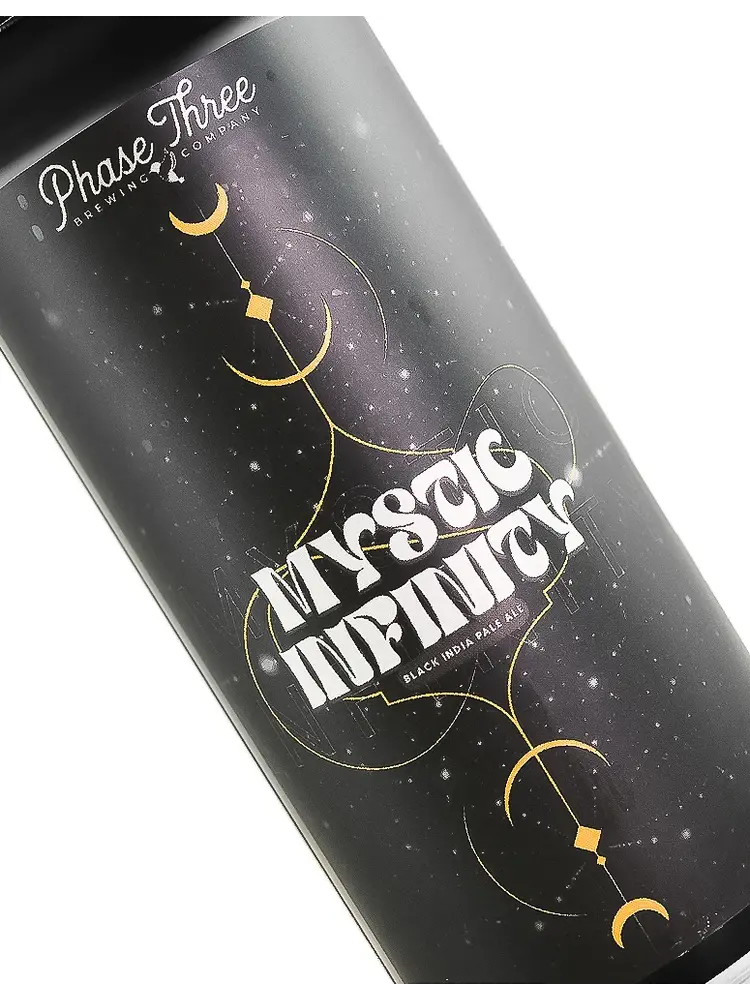Phase Three Brewing "Mystic Infinity" Black India Pale Ale 16oz Can - Lake Zurich, IL