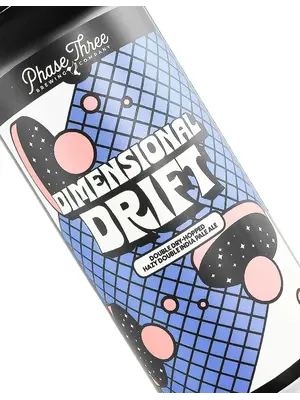 Phase Three Brewing "Dimensional Drift" Double Dry-Hopped Hazy Double India Pale Ale 16oz Can - Lake Zurich, IL