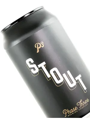 Phase Three Brewing "P3" Stout 12oz Can - Lake Zurich, IL