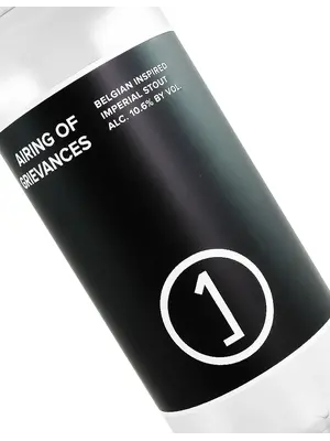 Une Annee Brewery "Airing Of Grievances" Belgian Inspired Imperial Stout 16oz Can - Niles, IL
