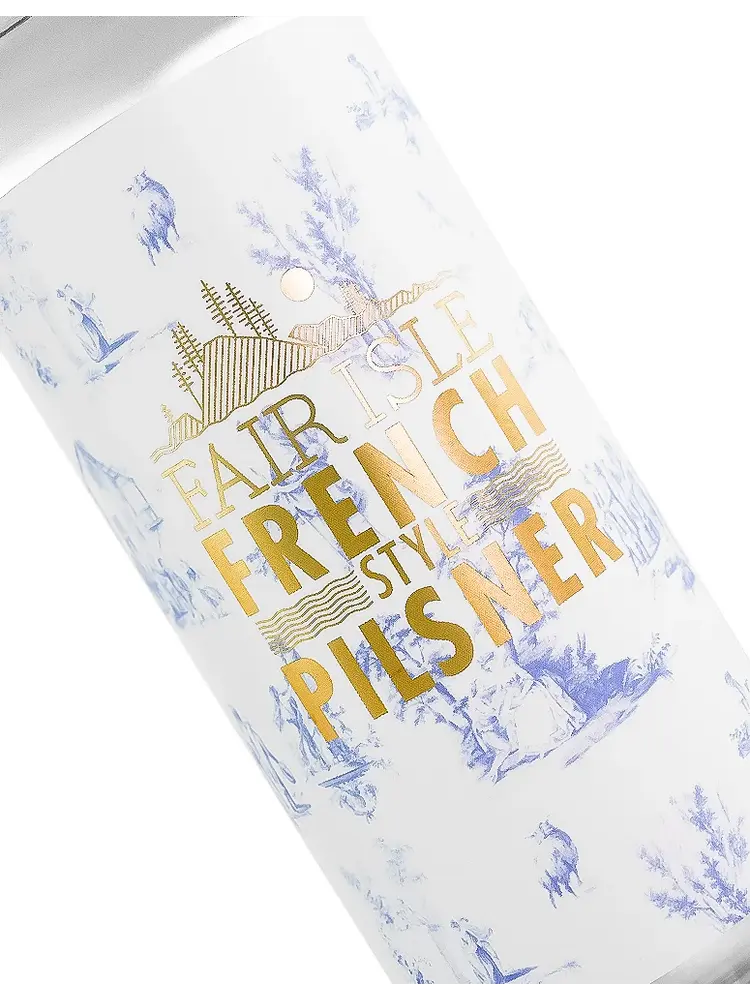 Fair Isle Brewing "French Style Pilsner" 16oz Can - Seattle, WA