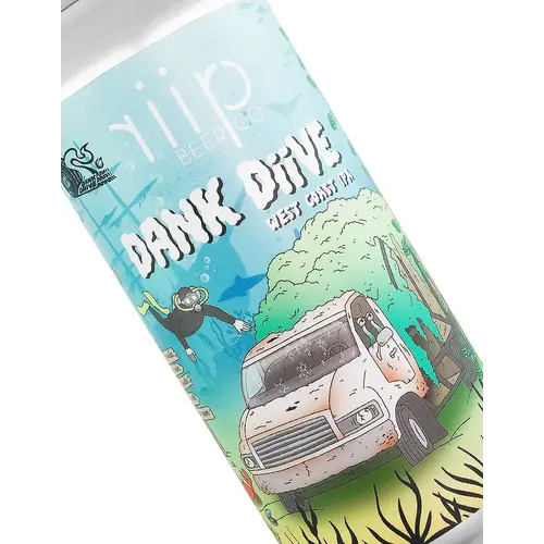 Riip Beer/Yakima Chief Hops "Dank Diive" West Coast IPA 16oz Can - Huntington Beach, CA