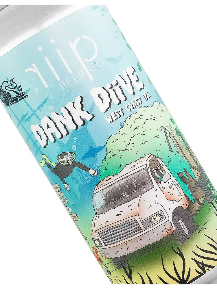 Riip Beer/Yakima Chief Hops "Dank Diive" West Coast IPA 16oz Can - Huntington Beach, CA