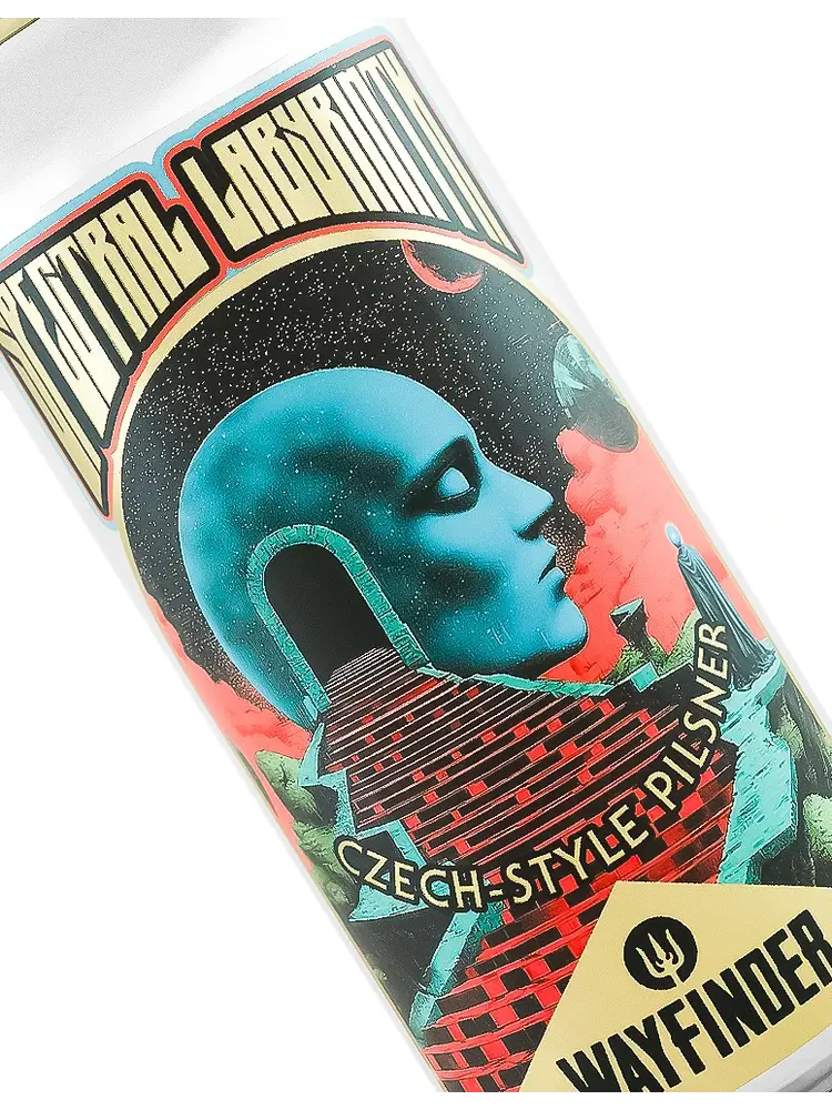 Wayfinder Beer "Spectral Labyrinth" Czech Style Pilsner 16oz Can - Portland, OR