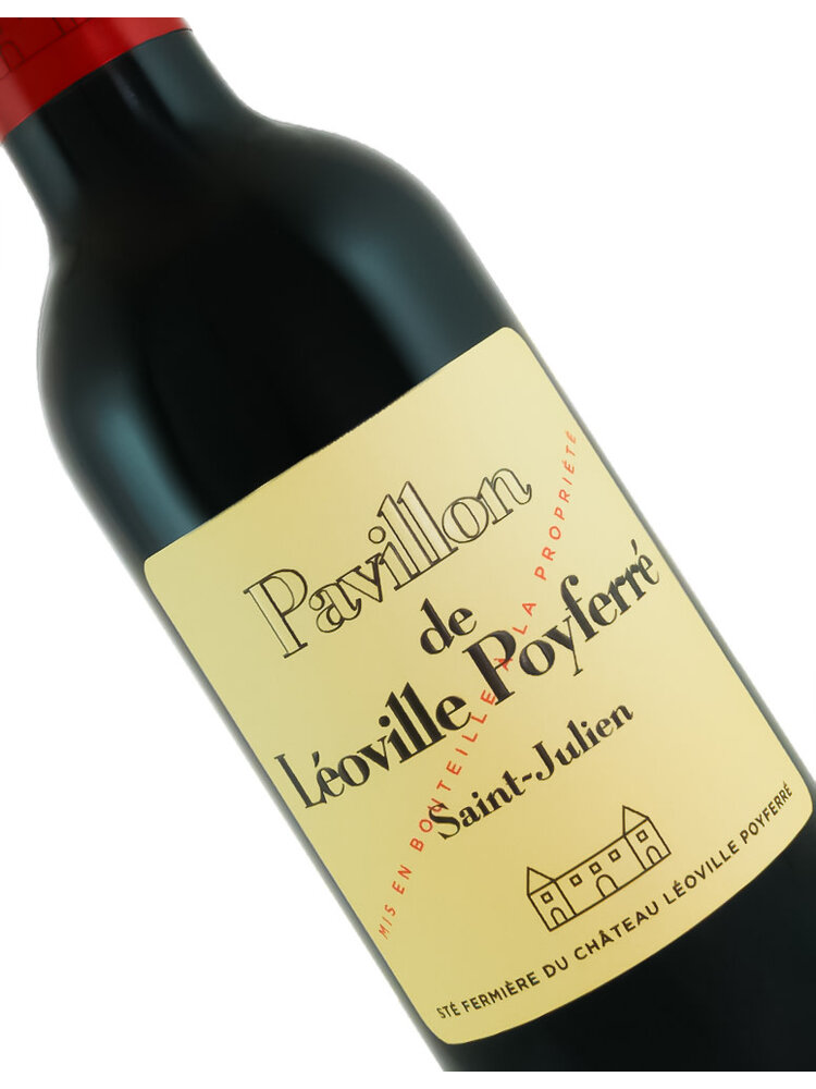 Pavillon de Leoville Poyferre 2018 Saint-Julien, Bordeaux, Half Bottle