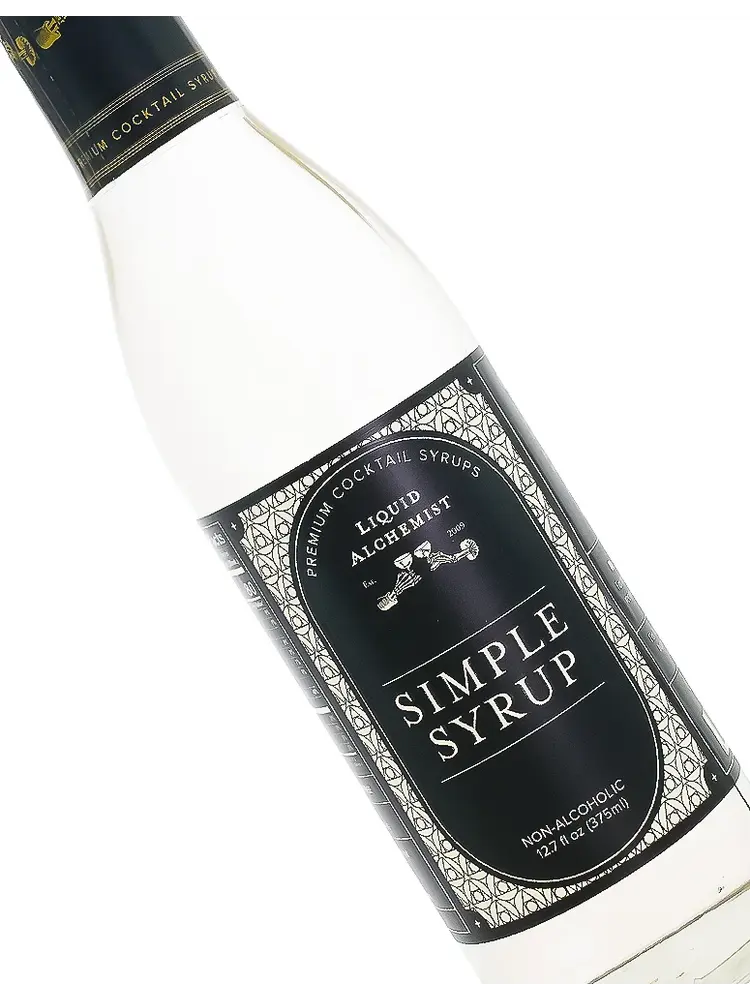 Liquid Alchemist Simple Syrup 375ml Bottle, California