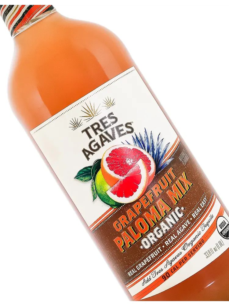 Tres Agaves "Grapefruit Paloma" Organic Margarita Mix 1 Liter