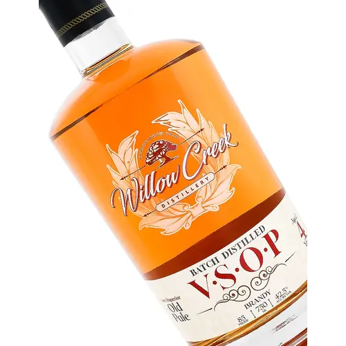 Willow Creek VSOP Brandy Aged 4 Years"Very Superior Old Pale" Paso Robles, California