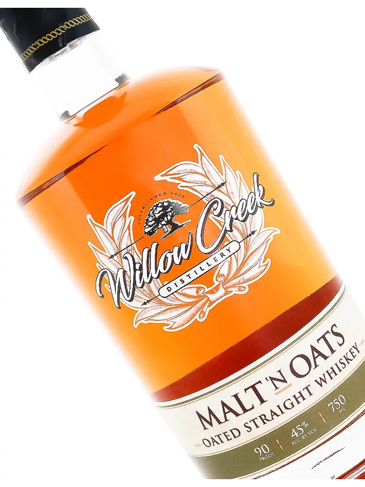 Willow Creek "Malt 'N Oats" Oated Straight Whiskey, Paso Robles, California