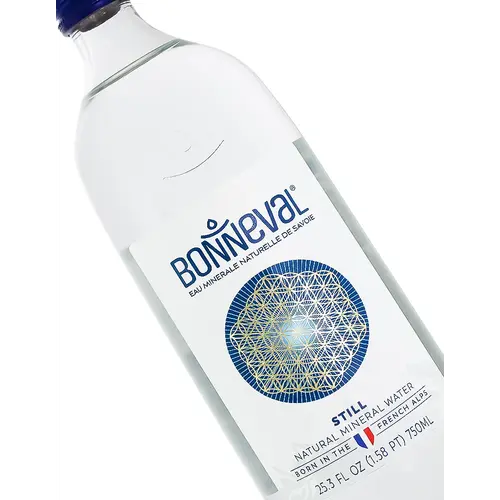 Bonneval Still Natural Mineral Water 25.3oz Glass Bottle, France