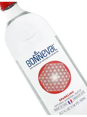 Bonneval Sparkling Natural Mineral Water 25.3oz Glass Bottle, France