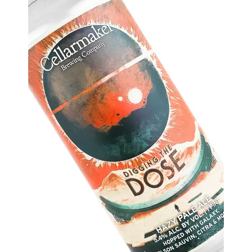 Cellarmaker Brewing "Digging The Dose" Hazy Pale Ale 16oz Can - Oakland, CA