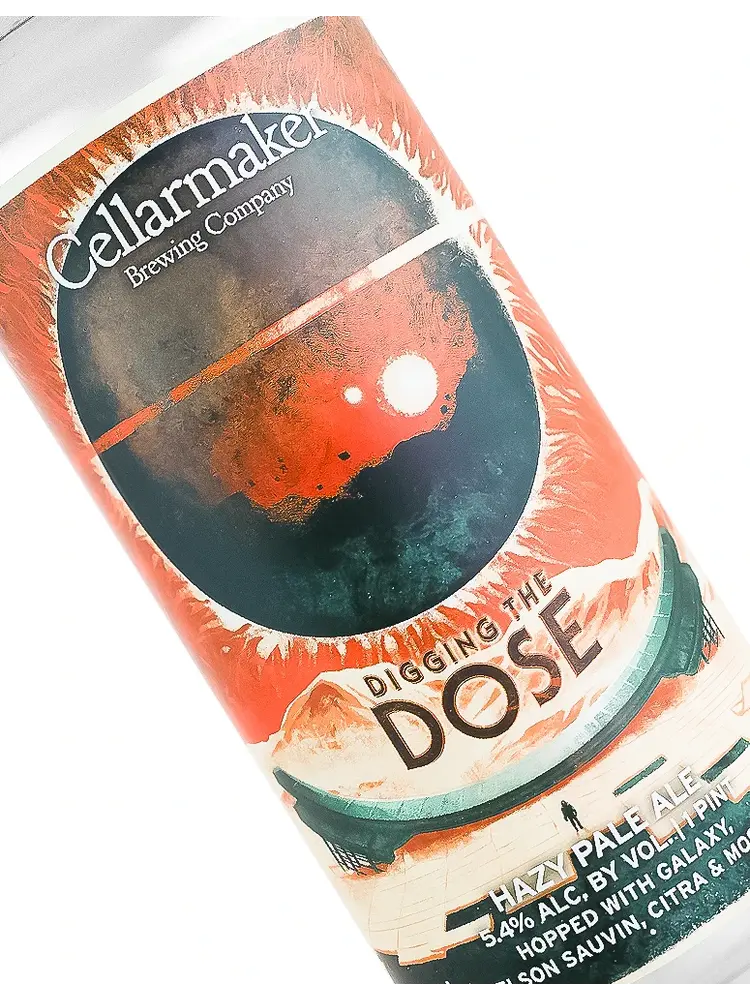Cellarmaker Brewing "Digging The Dose" Hazy Pale Ale 16oz Can - Oakland, CA