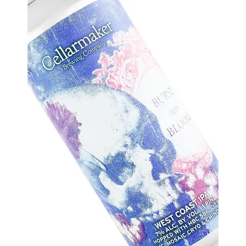 Cellarmaker Brewing/Faction Brewing "Burst Into Bloom" West Coast IPA 16oz Can - Oakland, CA