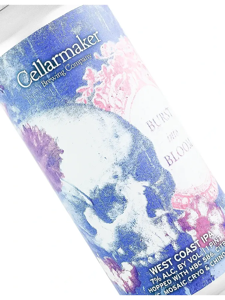 Cellarmaker Brewing/Faction Brewing "Burst Into Bloom" West Coast IPA 16oz Can - Oakland, CA