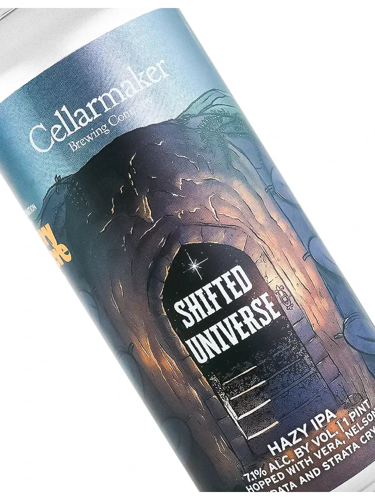 Cellarmaker Brewing/Everywhere Beer "Shifted Universe" Hazy IPA 16oz Can - Oakland, CA