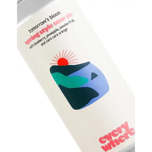 Everywhere Beer "Tomorrow's Bloom" Spring Style Sour Ale 16oz Can - Orange, CA