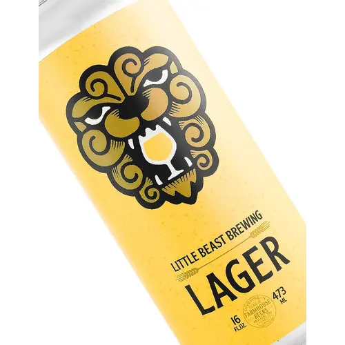 Little Beast Brewing "Lager" 16oz Can - Portland, OR