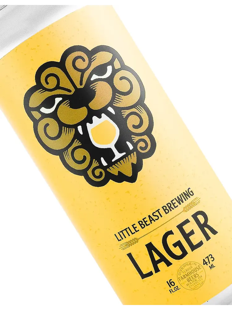 Little Beast Brewing "Lager" 16oz Can - Portland, OR