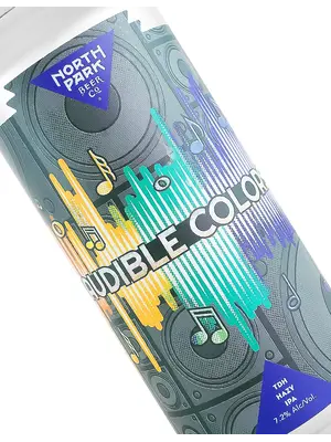 North Park Beer "Audible Colors" TDH Hazy IPA 16oz Can - San Diego, CA