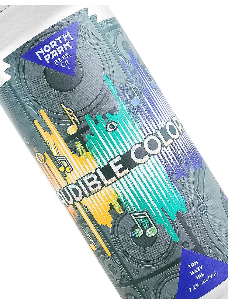 North Park Beer "Audible Colors" TDH Hazy IPA 16oz Can - San Diego, CA