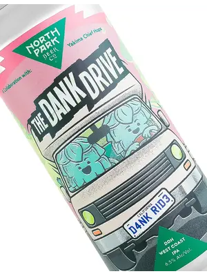 North Park Beer/Yakima Chief Hops "Dank Drive" DDH West Coast IPA 16oz Can - San Diego, CA