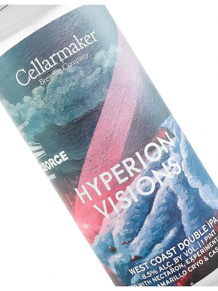 Cellarmaker Brewing/Fort George Brewery "Hyperion Visions" West Coast Double IPA 16oz Can - Oakland, CA