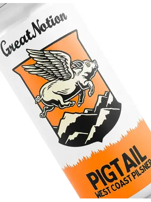 Great Notion Brewing "Pigtail" West Coast Pilsner 16oz Can - Portland, OR