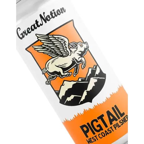 Great Notion Brewing "Pigtail" West Coast Pilsner 16oz Can - Portland, OR