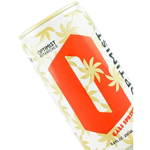 Optimist Botanicals "Cali Spritz" Non-Alcoholic Amaro Spritz 8.4oz Can, Los Angeles