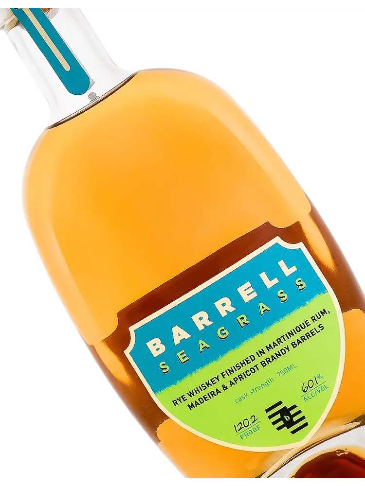 Barrell "Seagrass" Cask Strength Rye Whiskey, Louisville, Kentucky